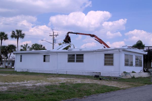 Mobile Home Demolition in Windsor