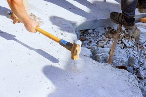 Concrete Pavement Demolition in Windsor