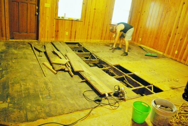 Subfloor Demolition in Windsor