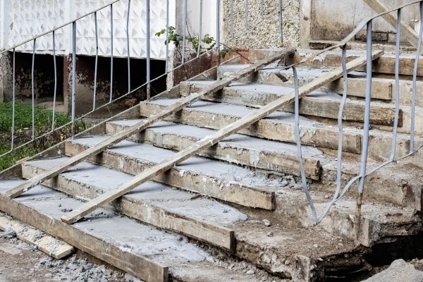 Staircase Demolition in Windsor
